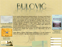 Tablet Screenshot of bulovici.com